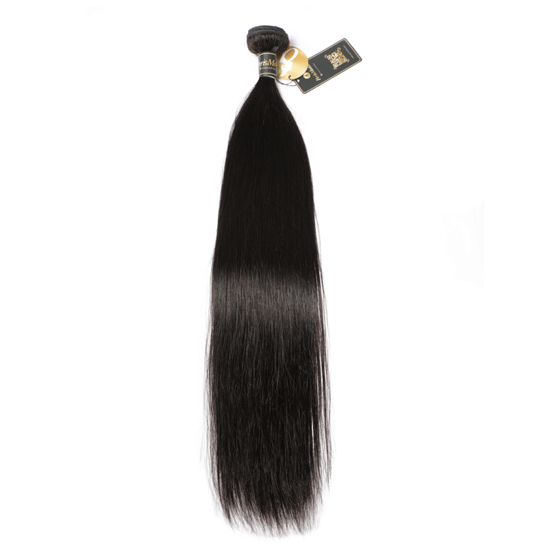 1 Pc Only Unprocessed Virgin Brazilian Human Hair Extensions